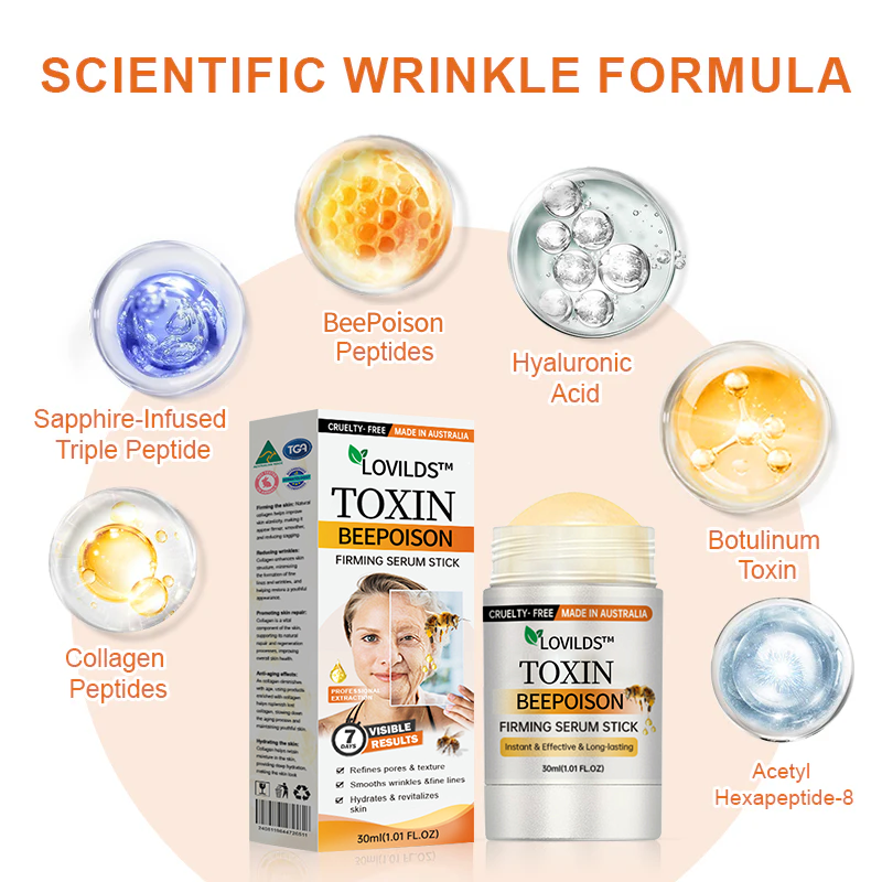 šMade and Shipped from AustraliaāØLOVILDS⢠Botulinum Toxin Bee Poison Firming Serum Stickš„LAST DAY 70% OFF