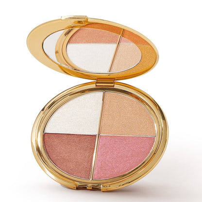 💝Last 3 hours 60% off⏰eye & cheek palette - eyeshadow and highlighter makeup (with Detachable Brush)